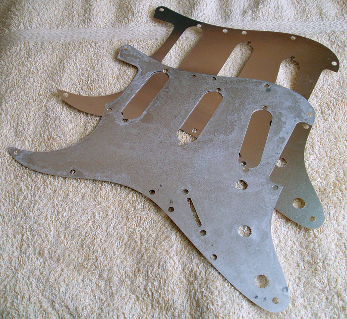 挡泥板Stratocaster屏蔽板铝