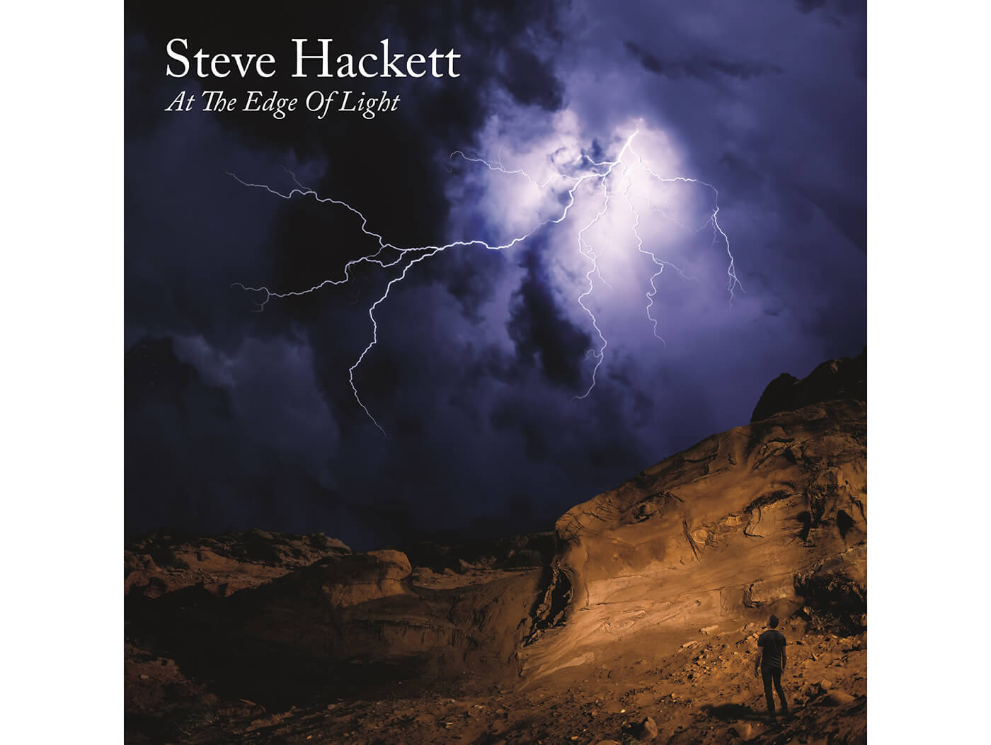 史蒂夫·哈克特在专辑封面的边缘