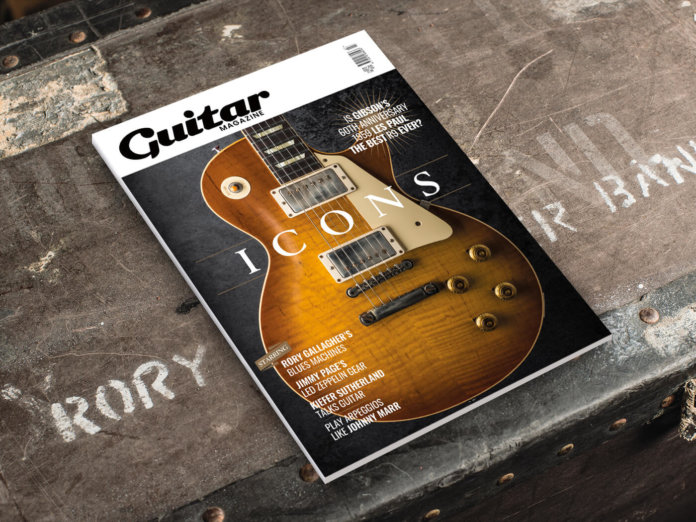 吉他杂志7月发行罗里·加拉格尔·吉布森保罗1959标准