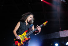 柯克·哈米特（Kirk Hammett）彩色吉他快门