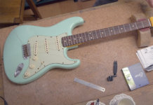 吉他DIY Stratocaster设置