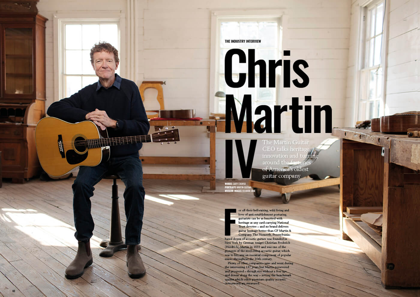 克里斯马丁VI Martin Guitar杂志381