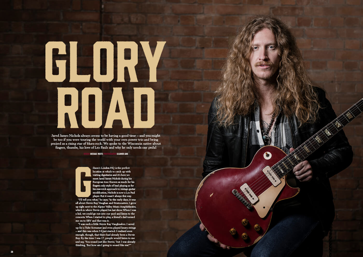 Jared James Nichols Guitar Magazine 6月发行381