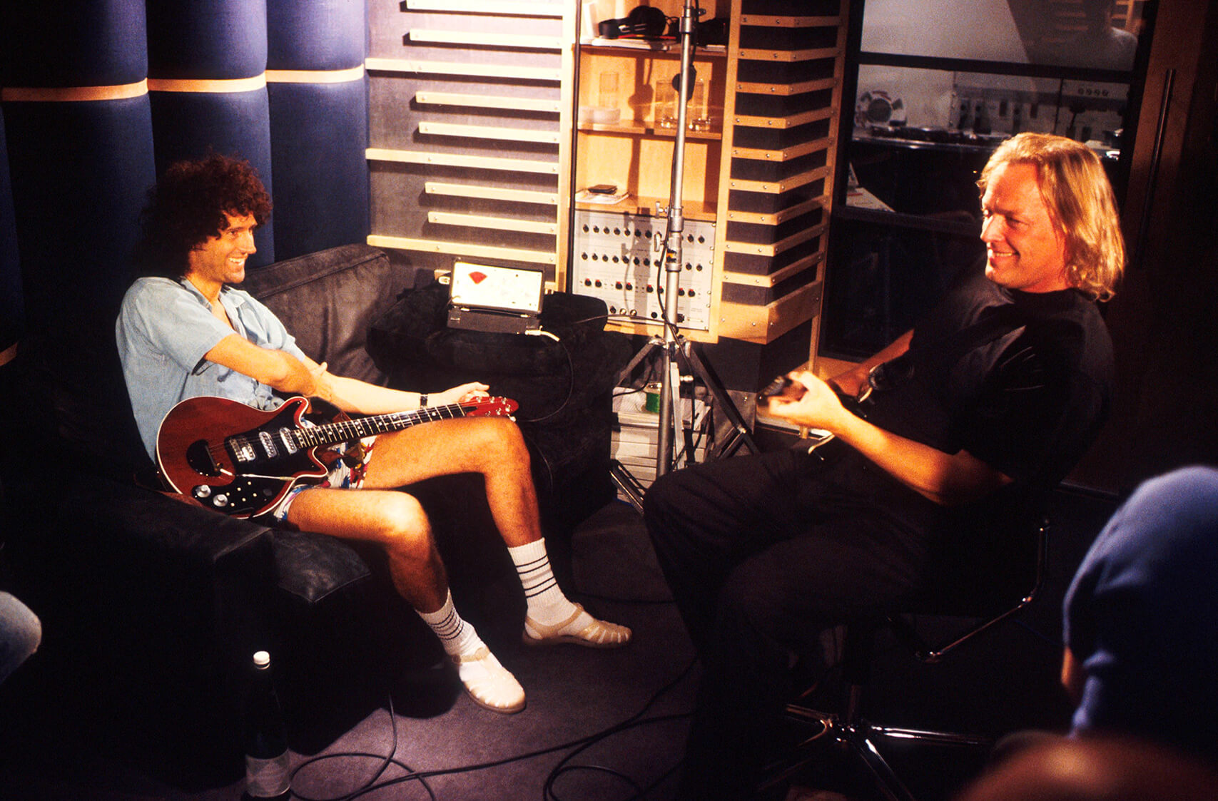 David Gilmour和Brian May