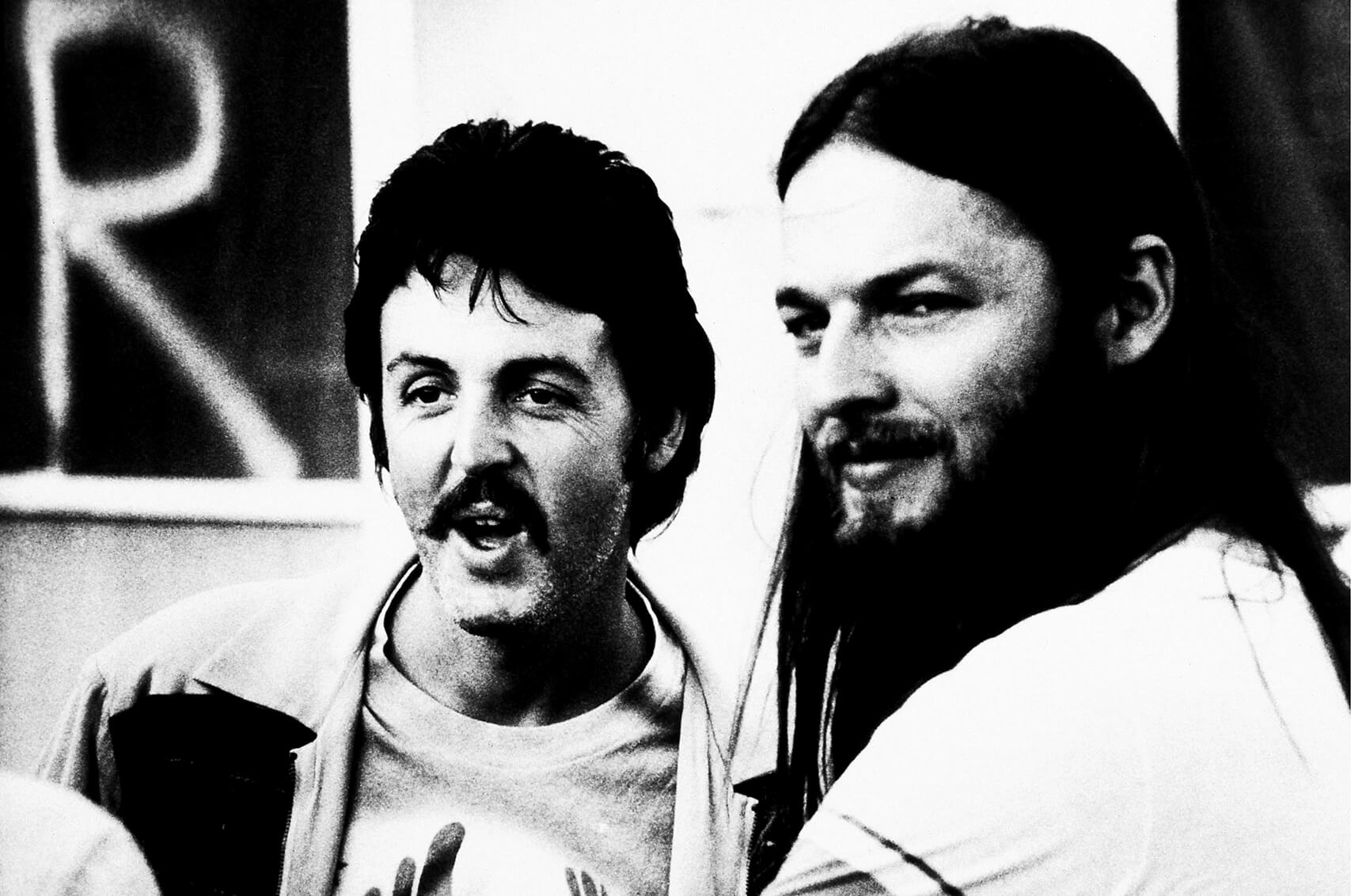 David Gilmour W Paul McCartney