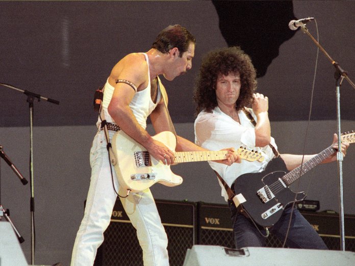 1985年的Live Aid Queen