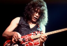 Eddie Van Halen Onstage