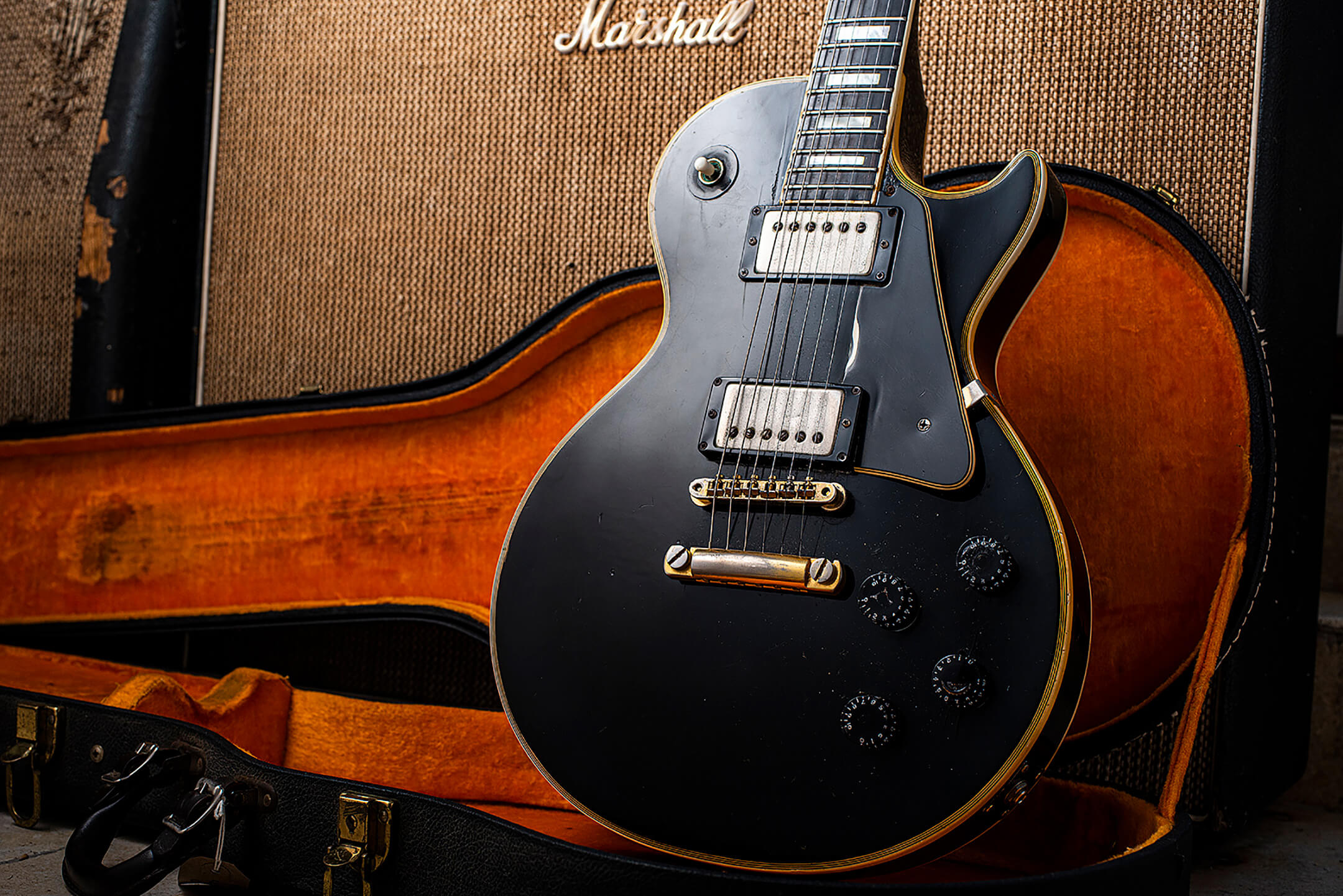 艾迪·塔顿1971年的Gibson Les Paul Custom
