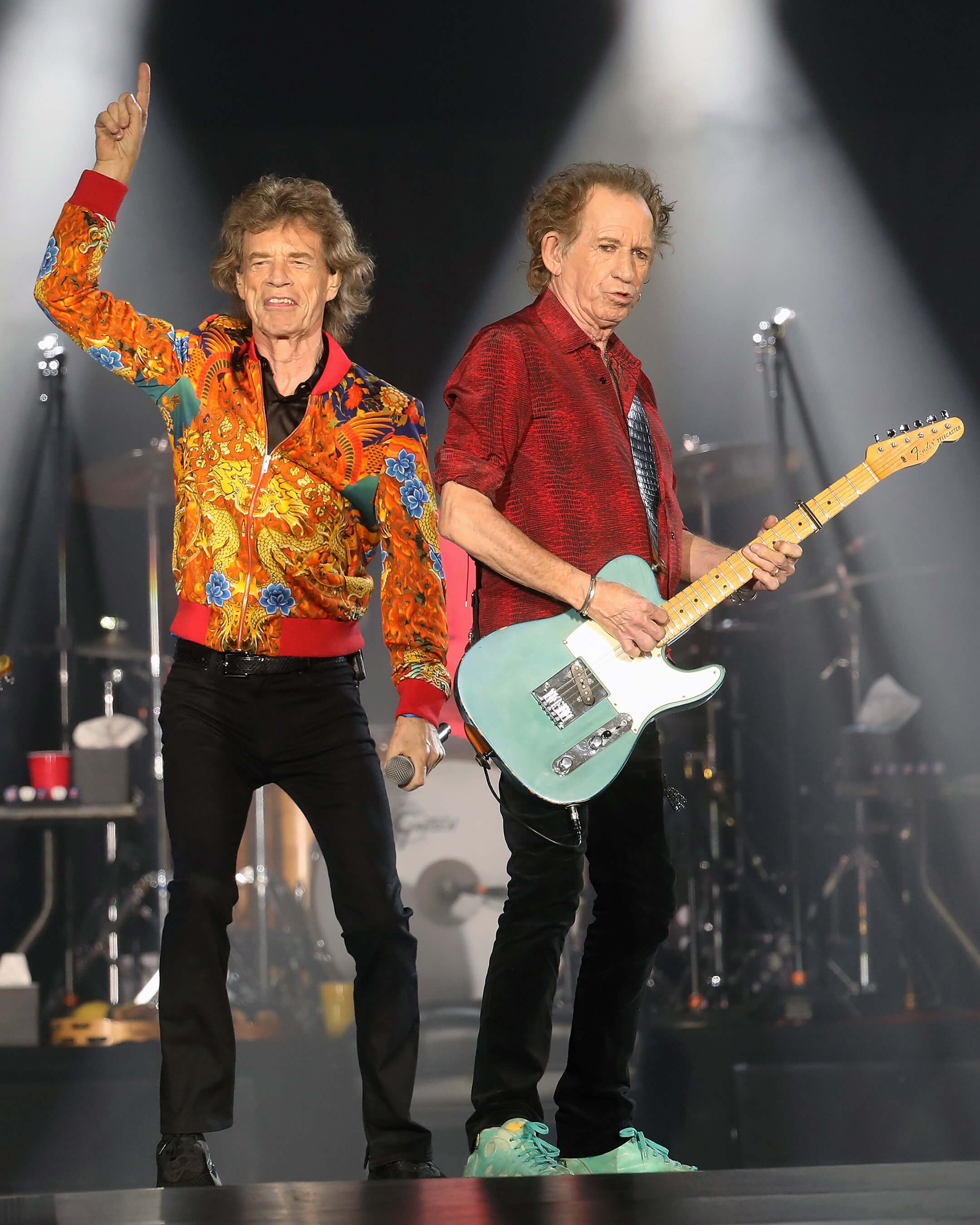 Mick Jagger和Keith Richards