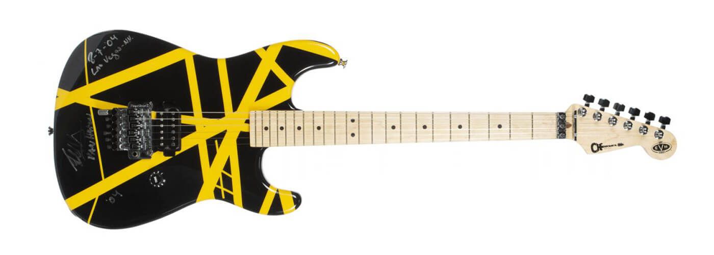 埃迪Van Halen拍卖吉他