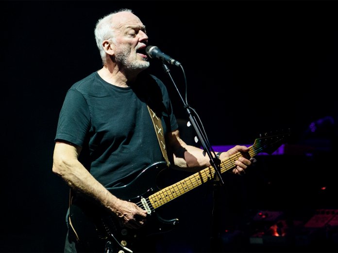 David Gilmour在舞台上