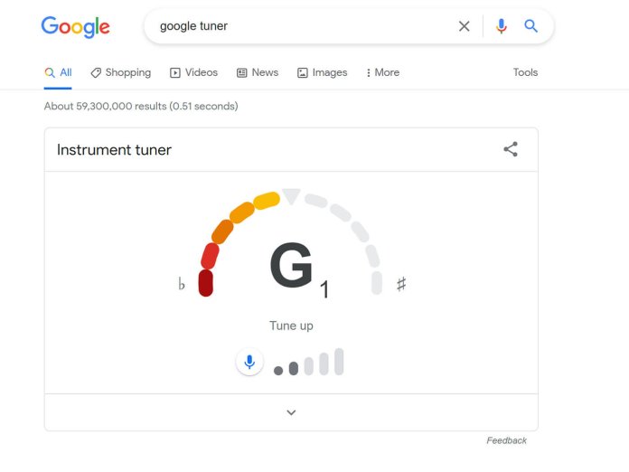 Google的调谐器