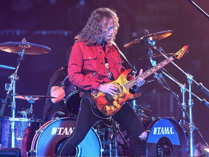 Metallica的Kirk Hammett