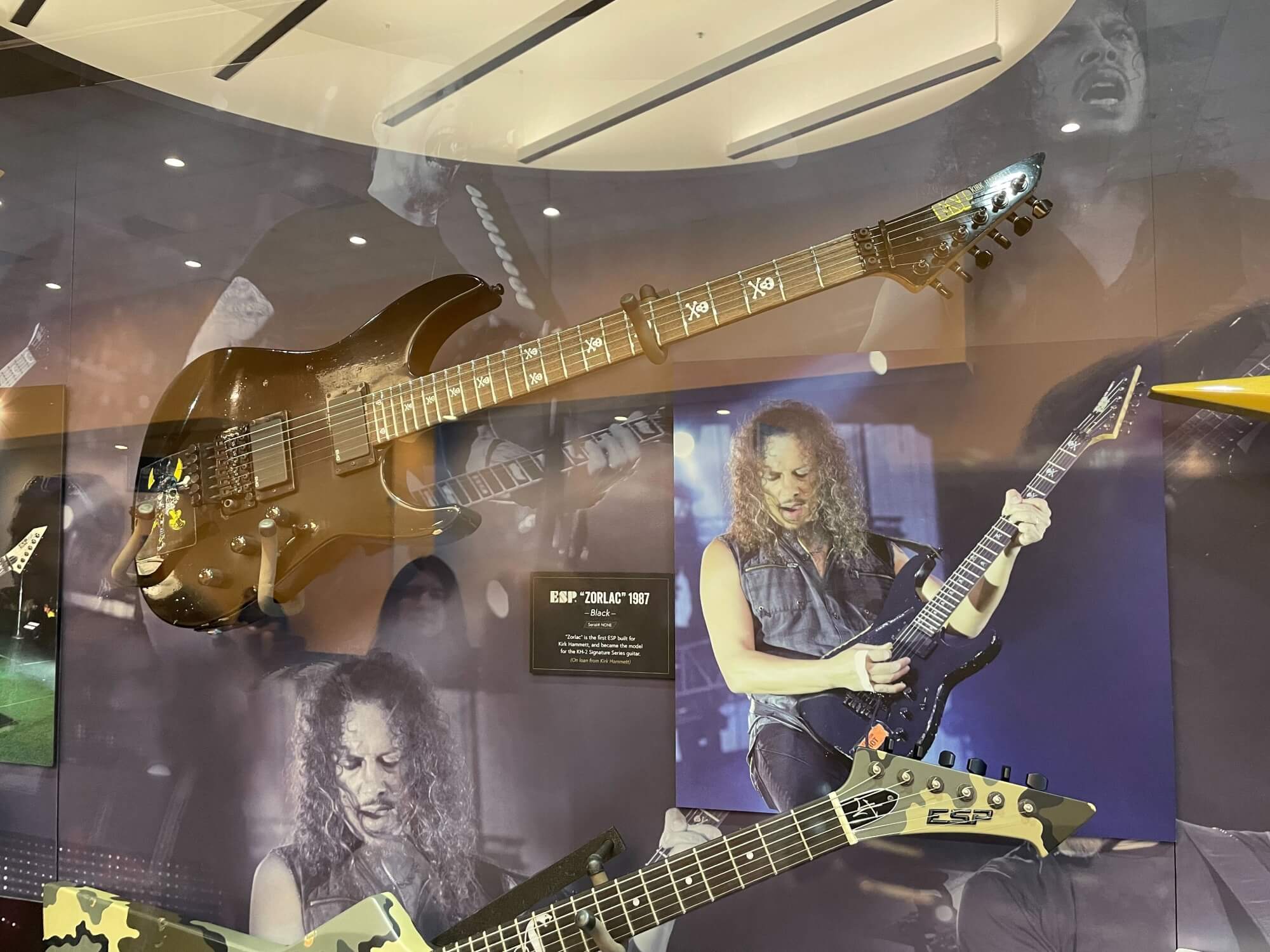 柯克·哈米特（Kirk Hammett）的ESP展出