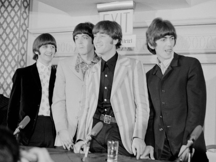 甲壳虫乐队在1966年